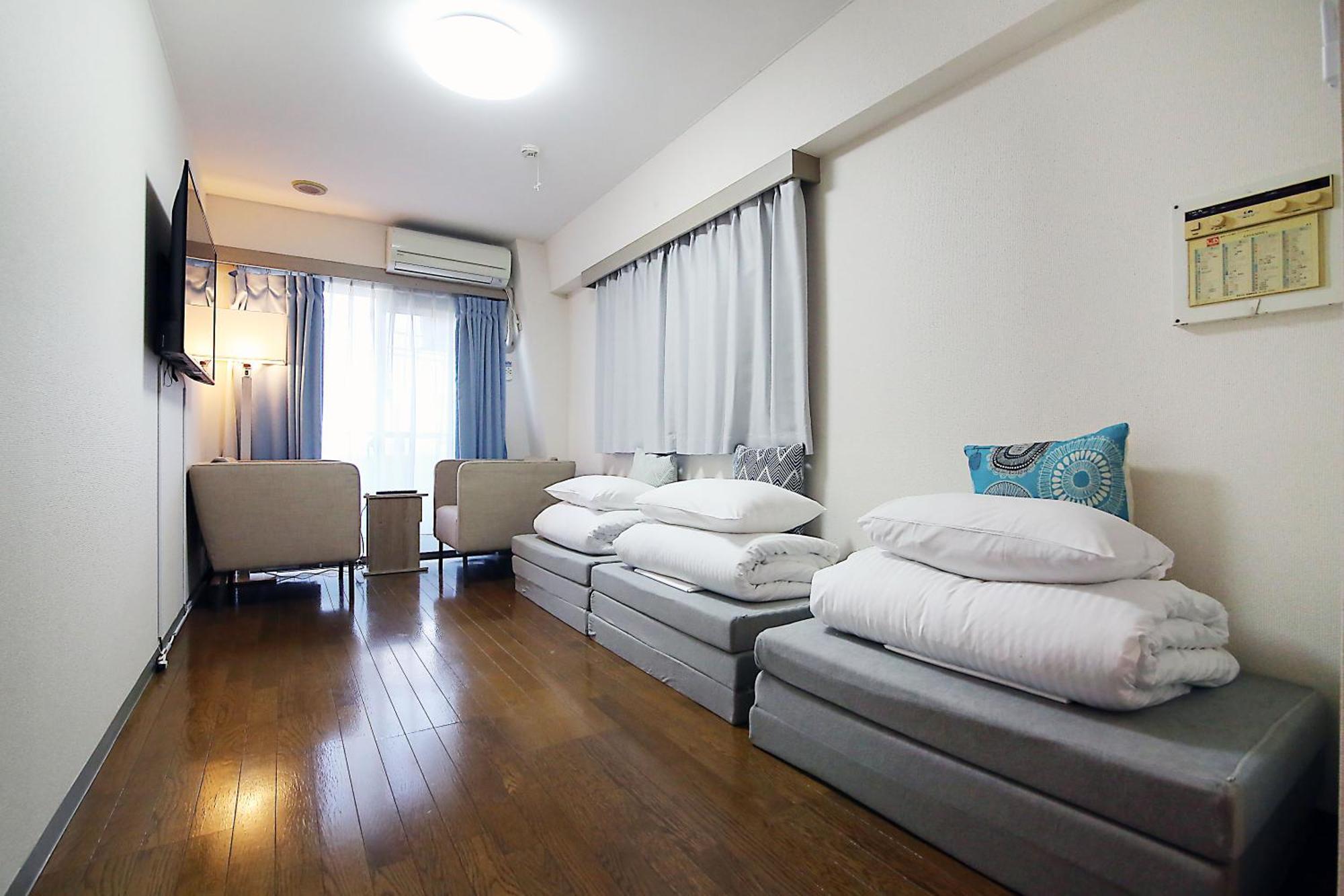 Ferienwohnung Centray Kagurazaka Shinjuku House Präfektur Tokio Exterior foto