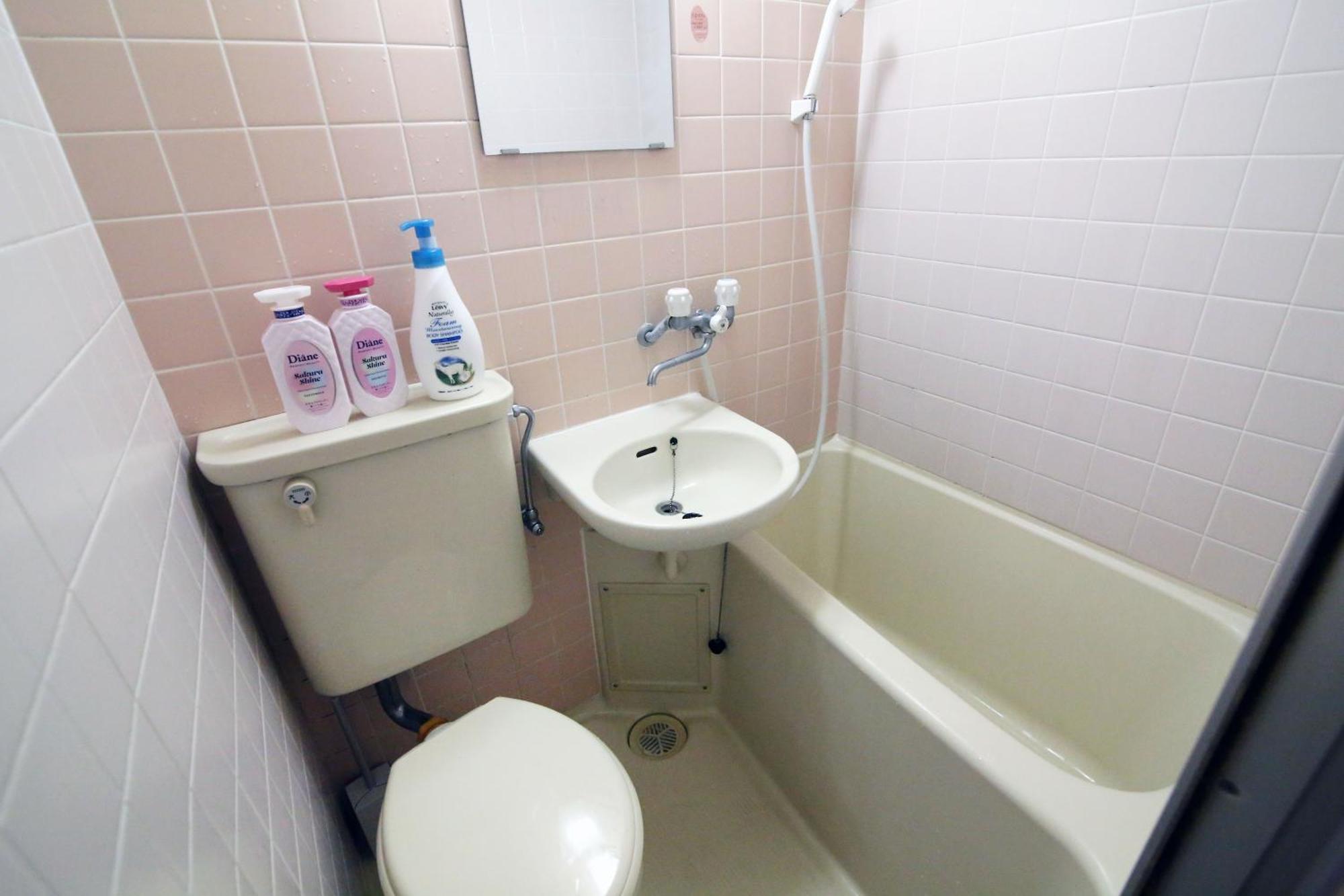 Ferienwohnung Centray Kagurazaka Shinjuku House Präfektur Tokio Exterior foto